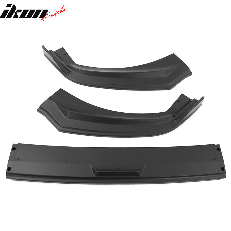 2021-2024 Ford Mustang Mach-E IKON 3PC Front Bumper Lip PP