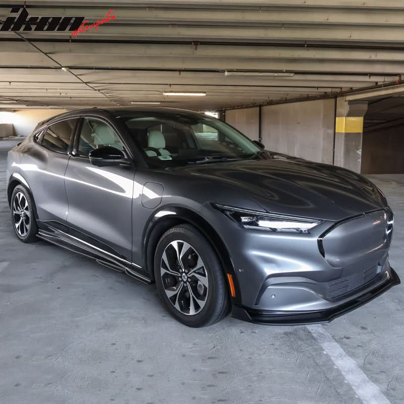 2021-2024 Ford Mustang Mach-E IKON 3PC Front Bumper Lip PP