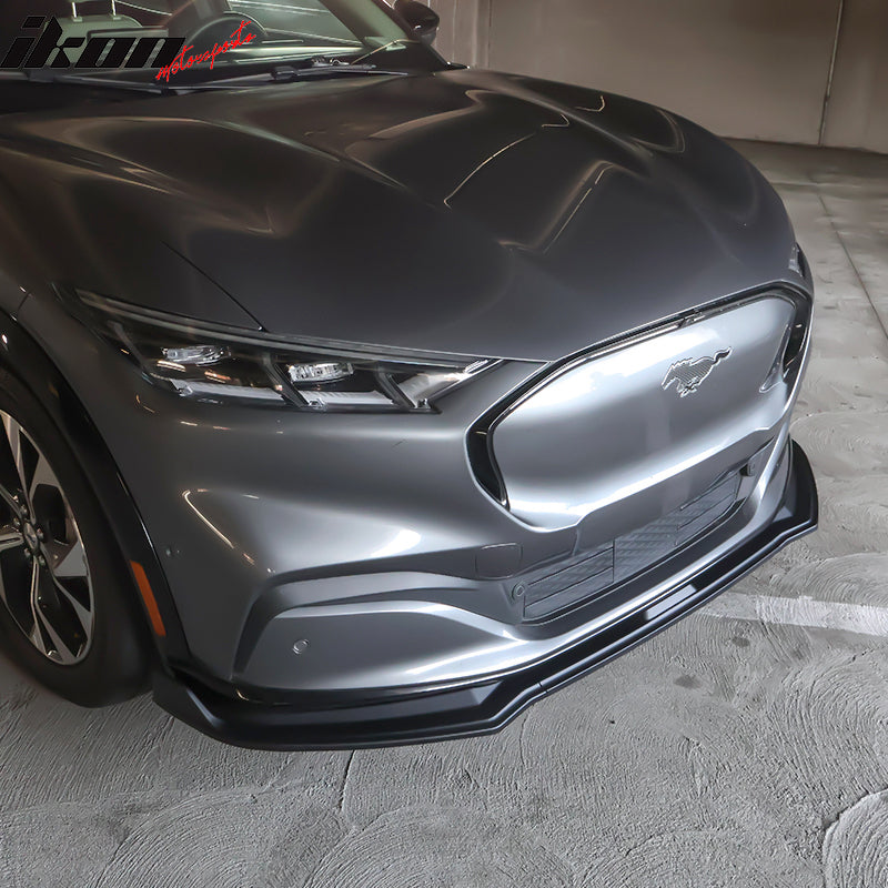 2021-2024 Ford Mustang Mach-E IKON 3PC Front Bumper Lip PP