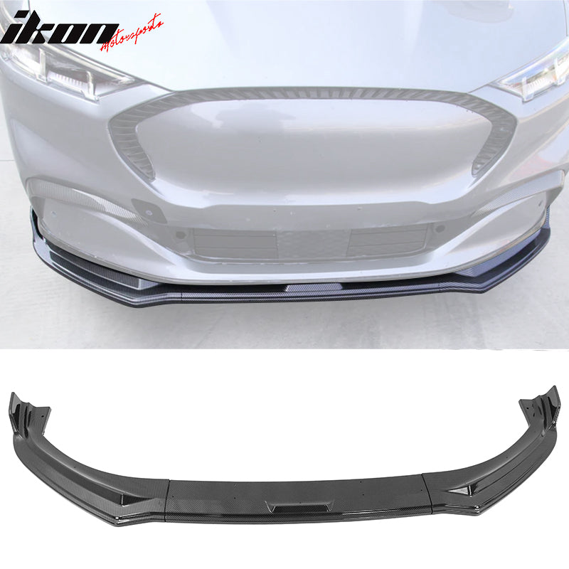2021-2024 Ford Mustang Mach-E IKON 3PC Front Bumper Lip PP