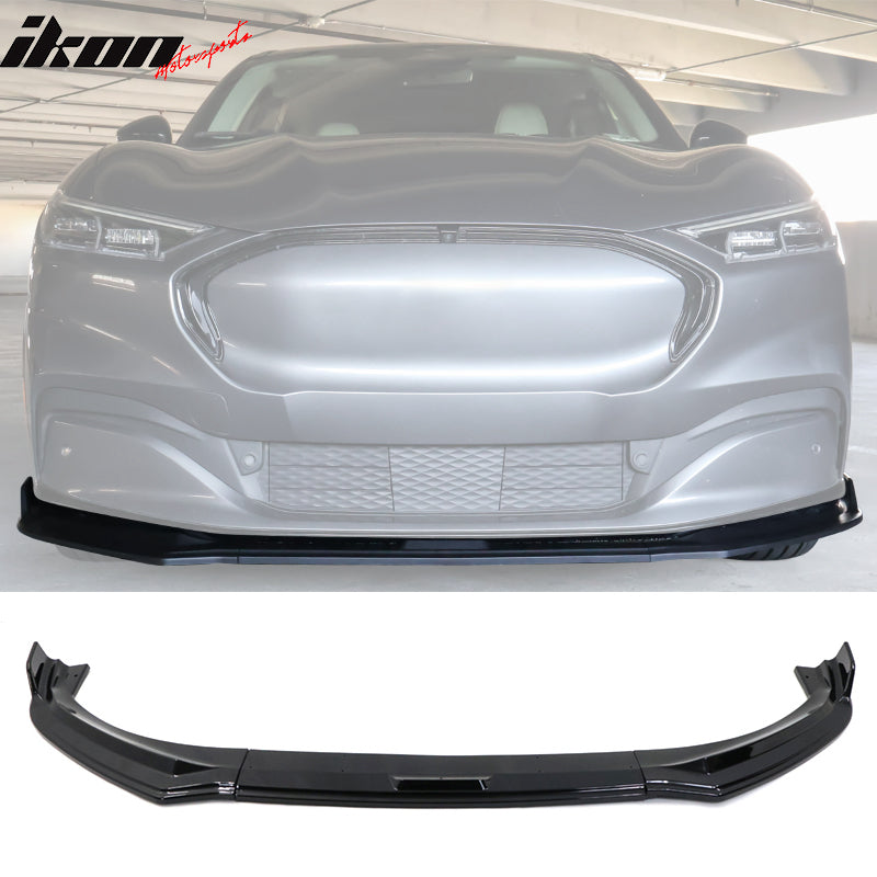2021-2024 Ford Mustang Mach-E IKON 3PC Front Bumper Lip PP