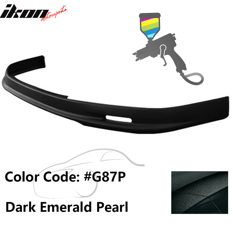 2001-2002 Honda Accord Coupe Mugen PU Front Bumper Lip Spoiler