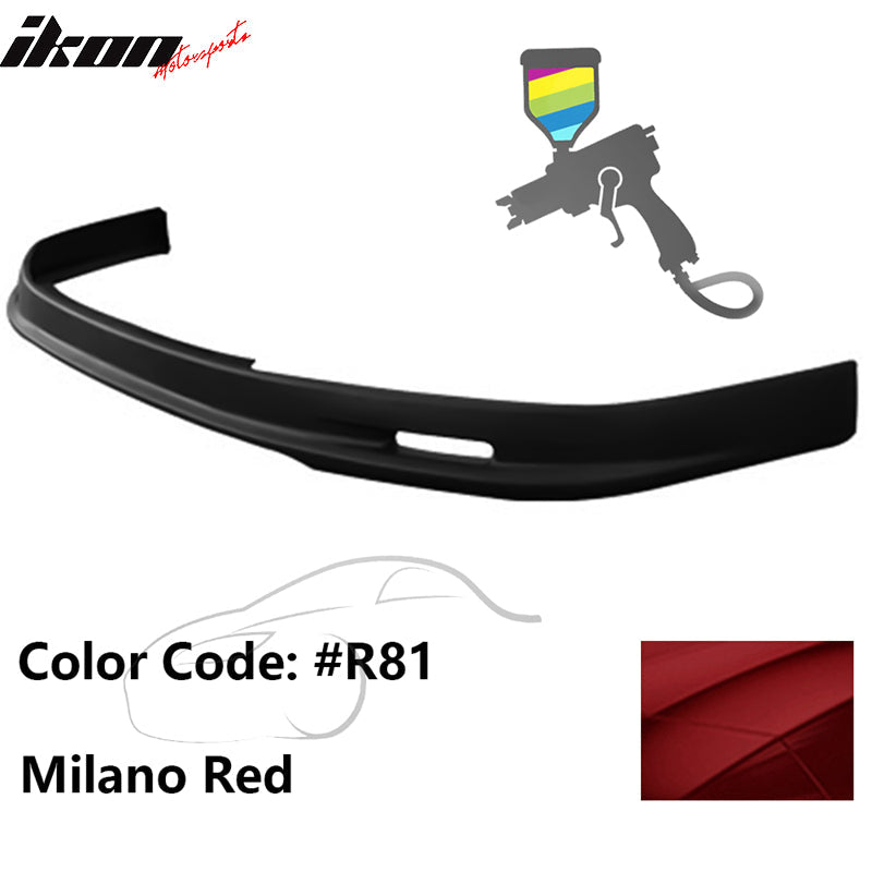 2001-2002 Honda Accord Coupe Mugen PU Front Bumper Lip Spoiler
