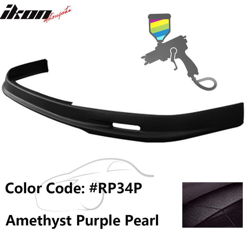 2001-2002 Honda Accord Coupe Mugen PU Front Bumper Lip Spoiler
