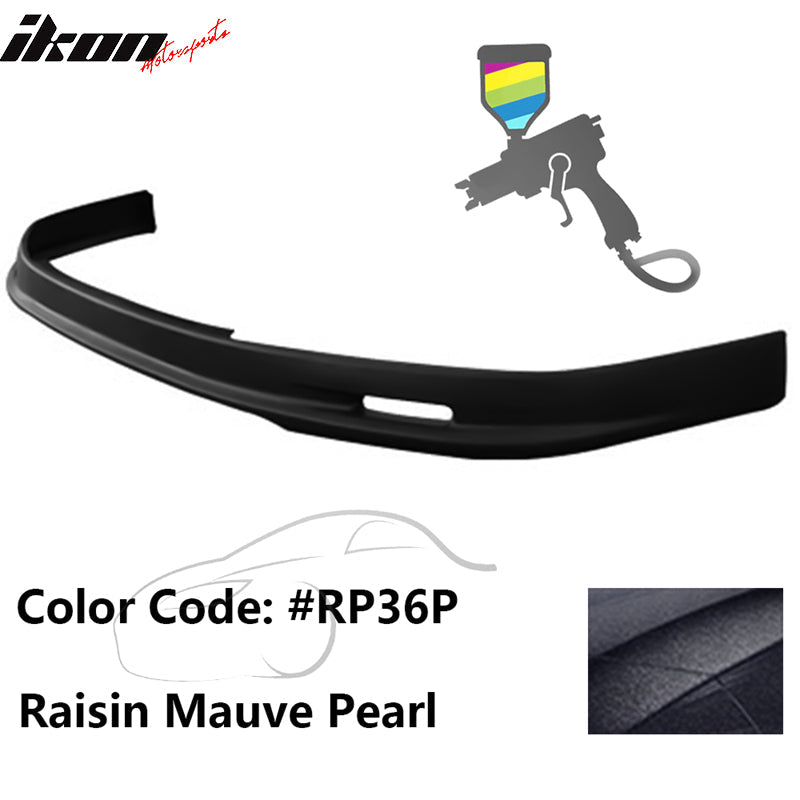2001-2002 Honda Accord Coupe Mugen PU Front Bumper Lip Spoiler
