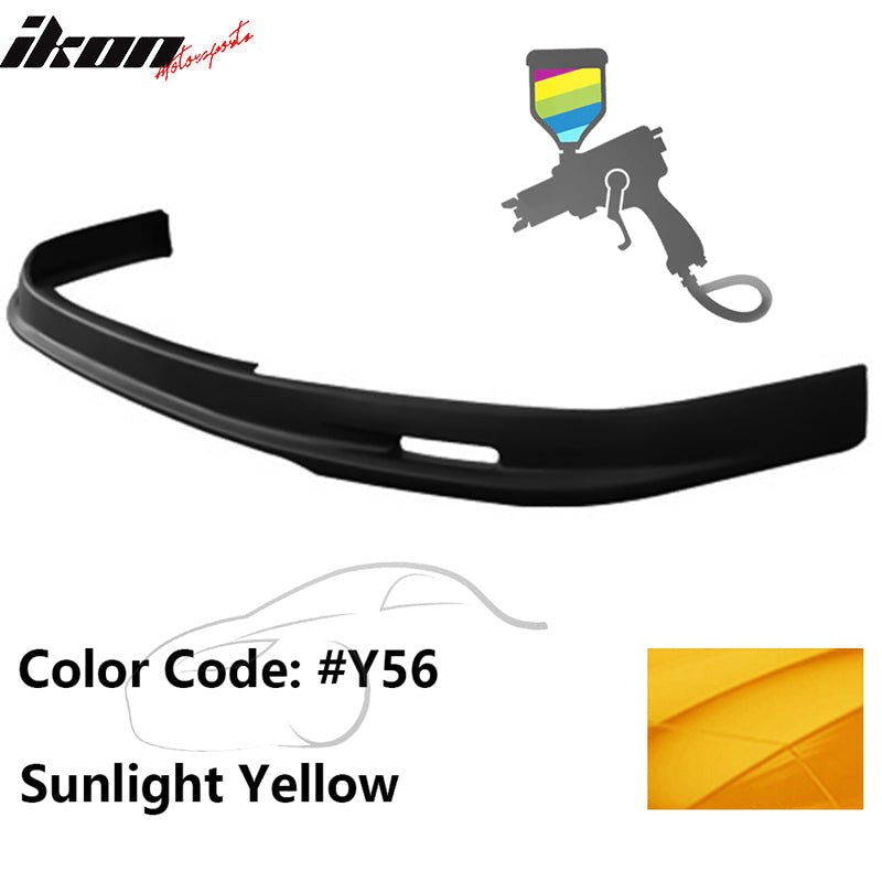 2001-2002 Honda Accord Coupe Mugen PU Front Bumper Lip Spoiler