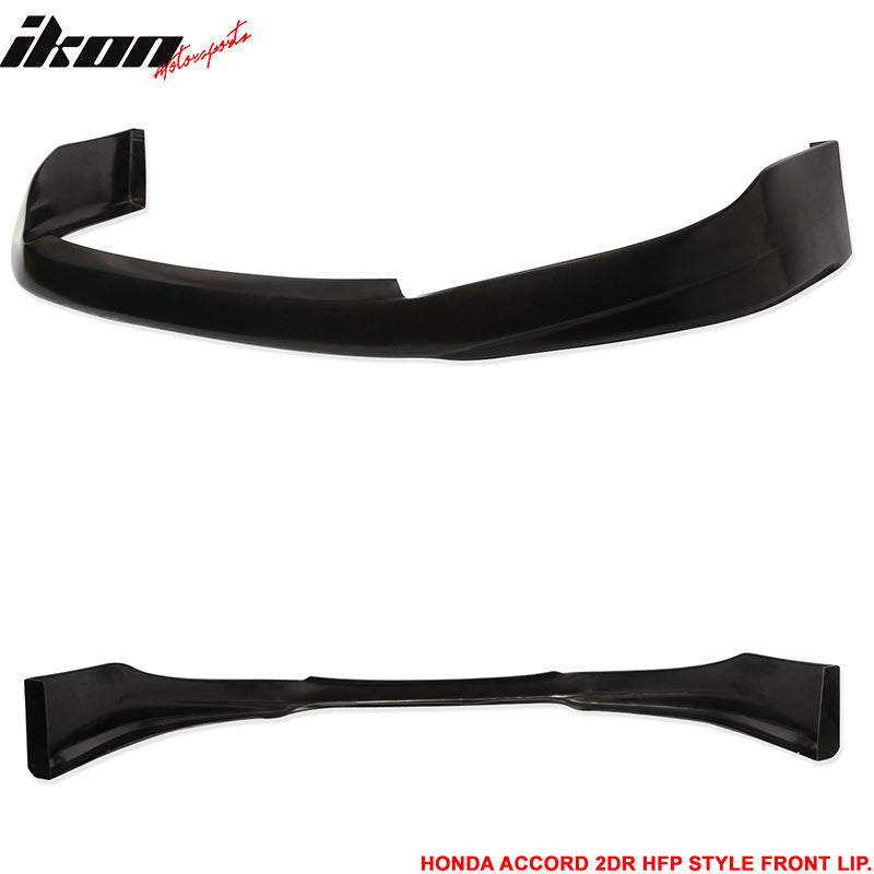 2003-2005 Honda Accord Coupe HFP Style Unpainted Front Bumper Lip PU