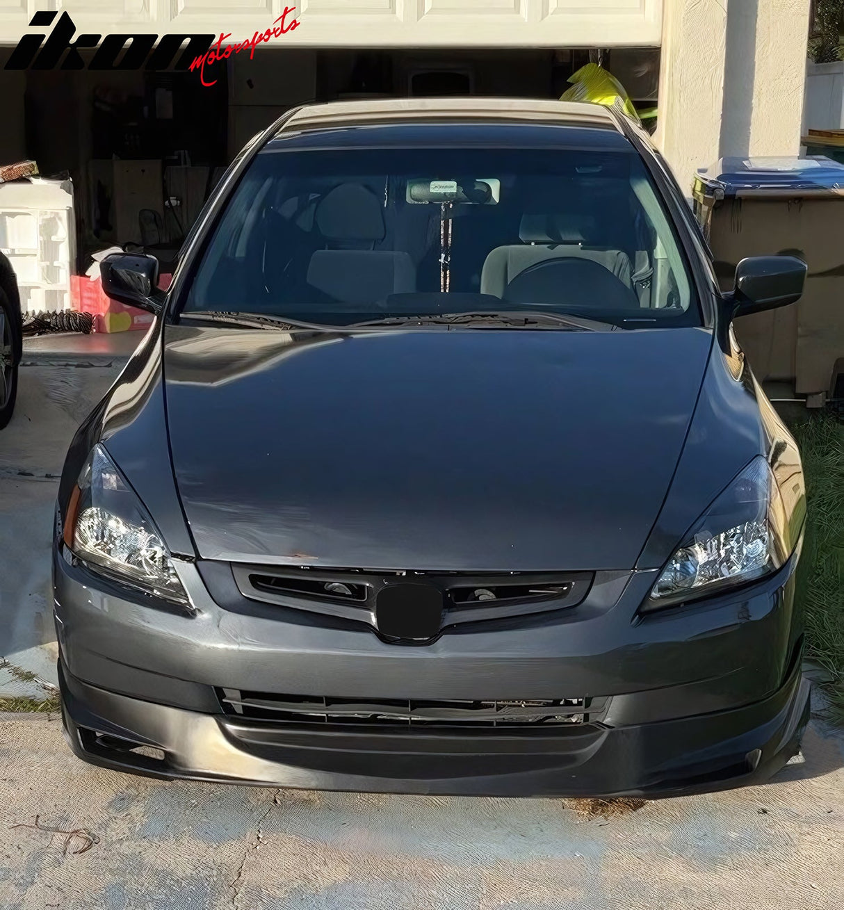 2003-2005 Honda Accord Sedan Mugen Unpainted Front Bumper Lip PU