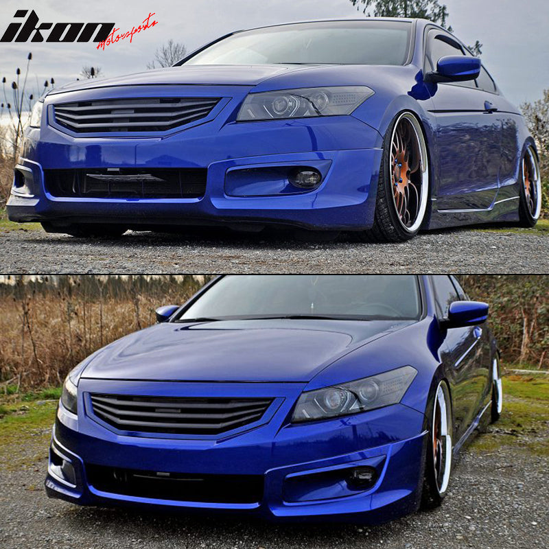 2008-2012 Honda Accord 2Dr Front Lip Spoiler HFP Style PU