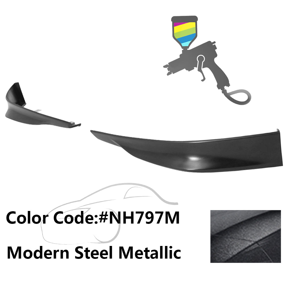 2013-2015 Honda Accord Sedan HFP Style Front Bumper Lip PP 2PC