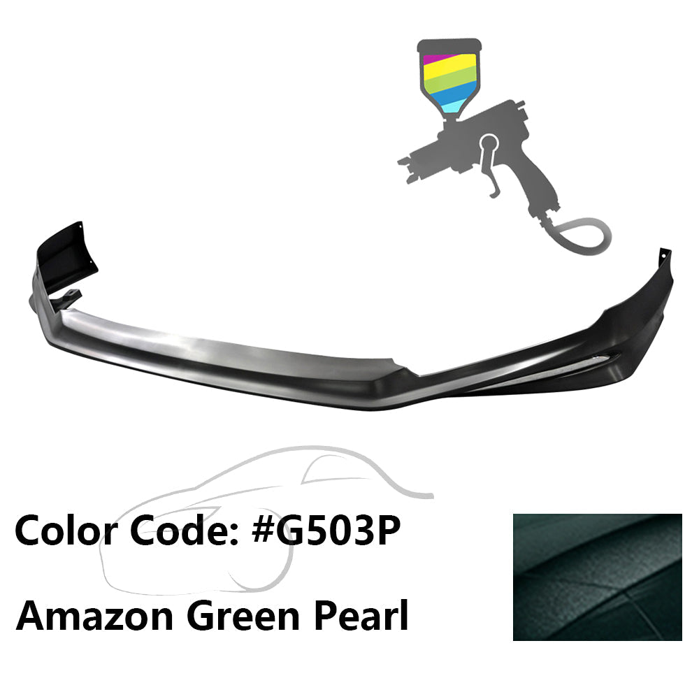 2013-2015 Honda Accord Sedan MD Style Front Bumper Lip PP 4DR