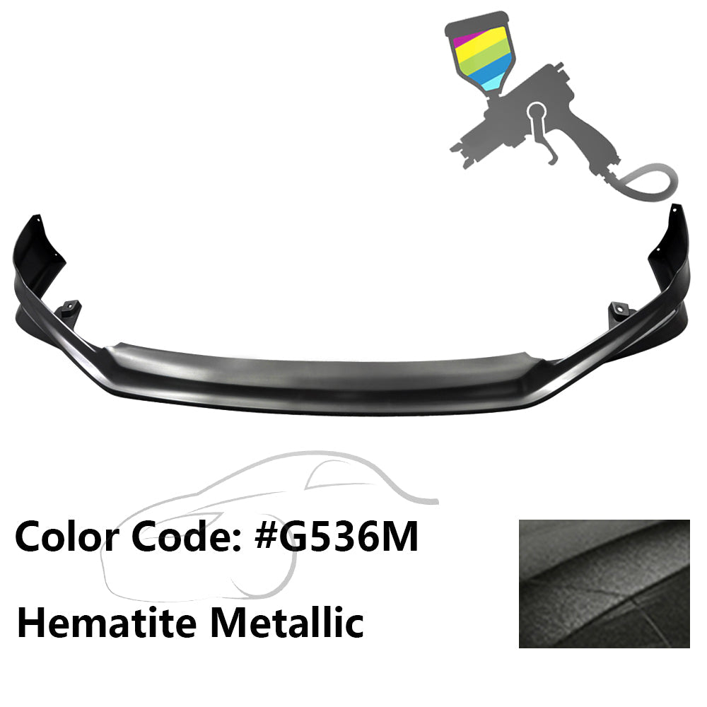 2013-2015 Honda Accord Sedan MD Style Front Bumper Lip PP 4DR