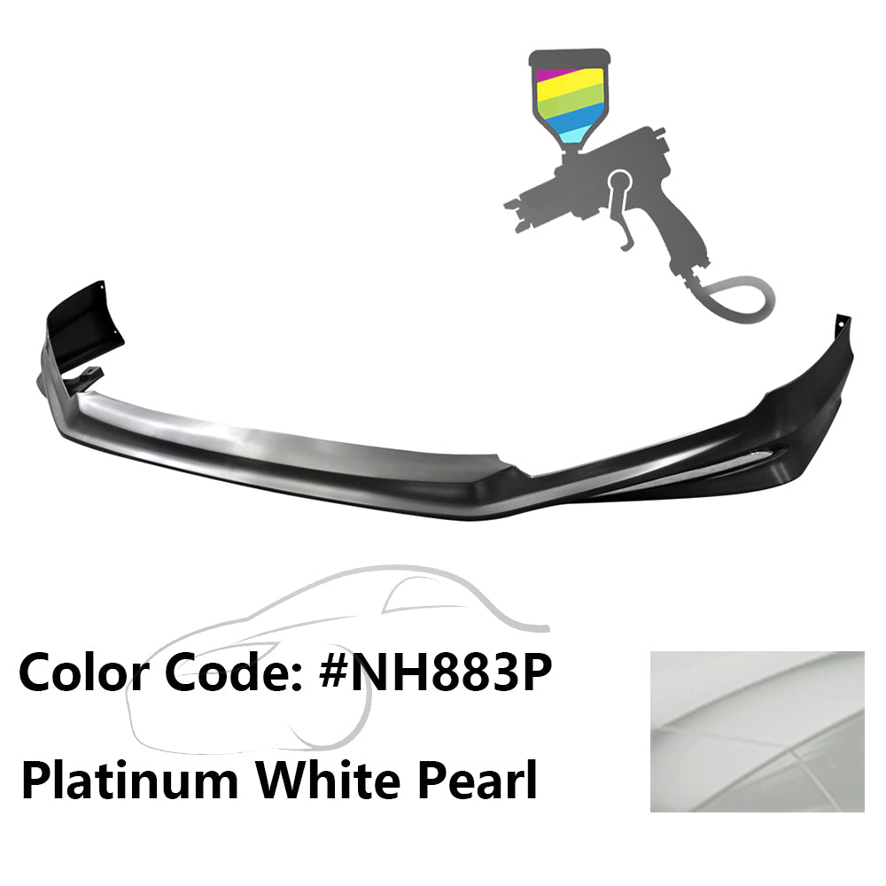 2013-2015 Honda Accord Sedan MD Style Front Bumper Lip PP 4DR