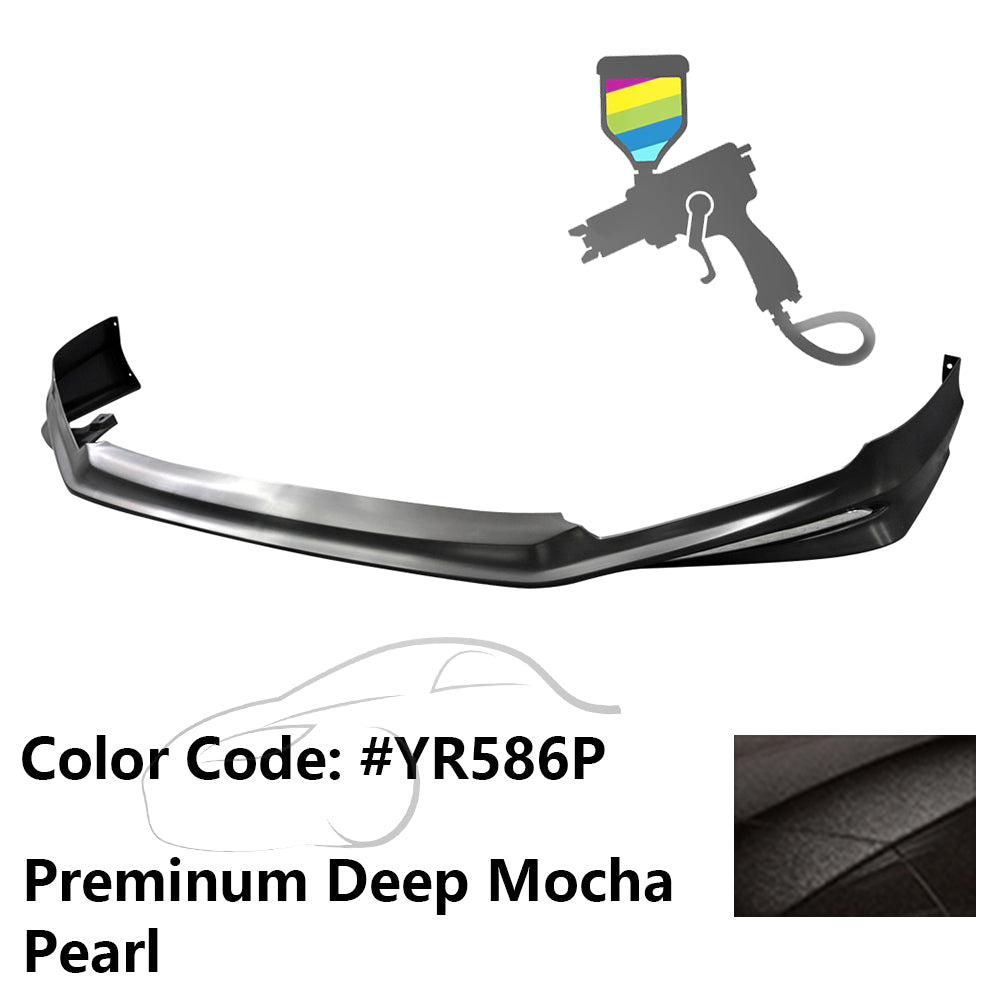 2013-2015 Honda Accord Sedan MD Style Front Bumper Lip PP 4DR