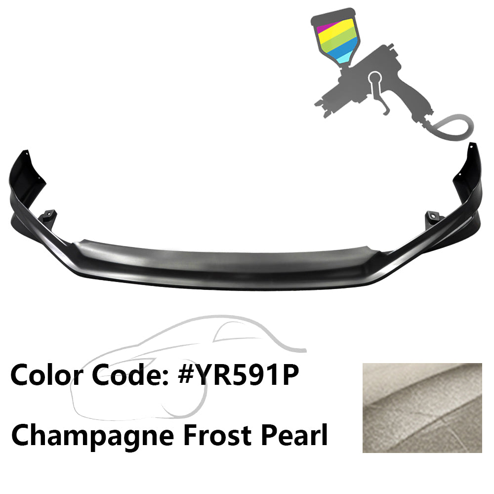 2013-2015 Honda Accord Sedan MD Style Front Bumper Lip PP 4DR