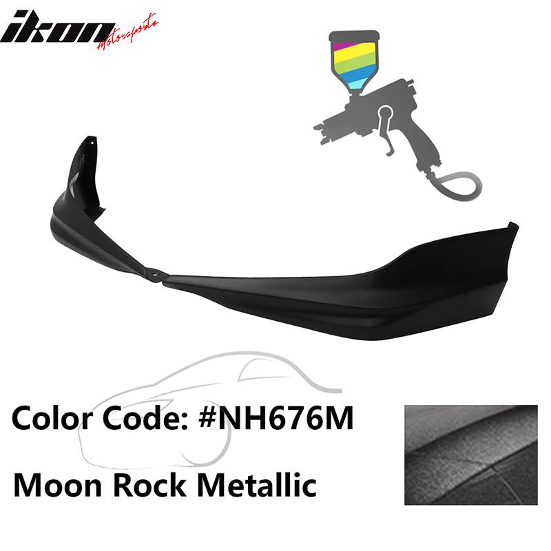 2017 Honda Accord Hybrid HFP Style Painted Front Bumper Lip Splitters