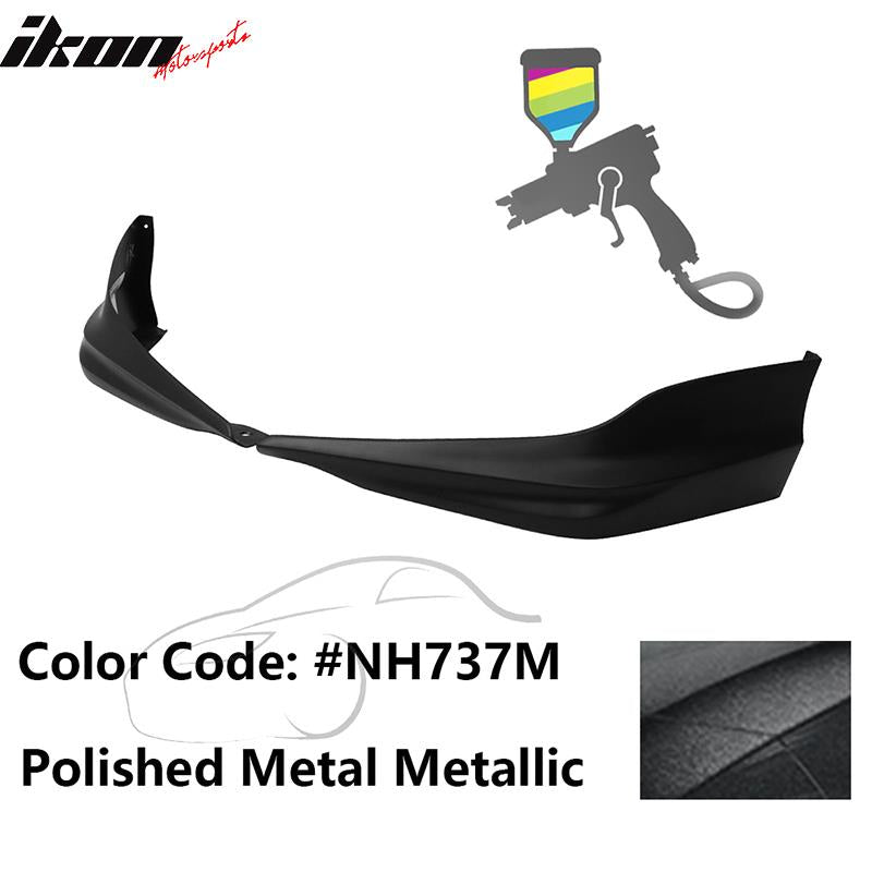 2017 Honda Accord Hybrid HFP Style Painted Front Bumper Lip Splitters