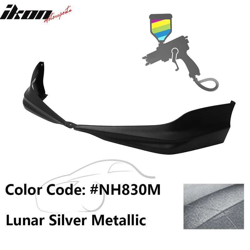 2017 Honda Accord Hybrid HFP Style Painted Front Bumper Lip Splitters