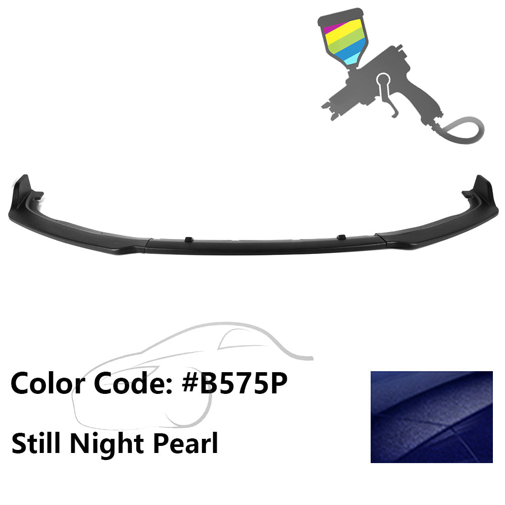 2018-2020 Honda Accord OE Style Front Bumper Lip 3PC PP