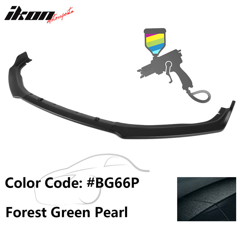 2018-2020 Honda Accord OE Style Front Bumper Lip 3PC PP