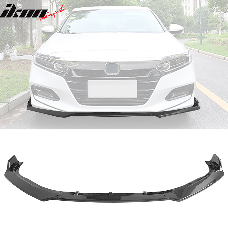 2018-2020 Honda Accord OE Style Front Bumper Lip 3PC PP