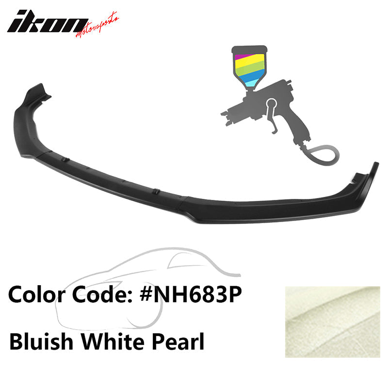 2018-2020 Honda Accord OE Style Front Bumper Lip 3PC PP