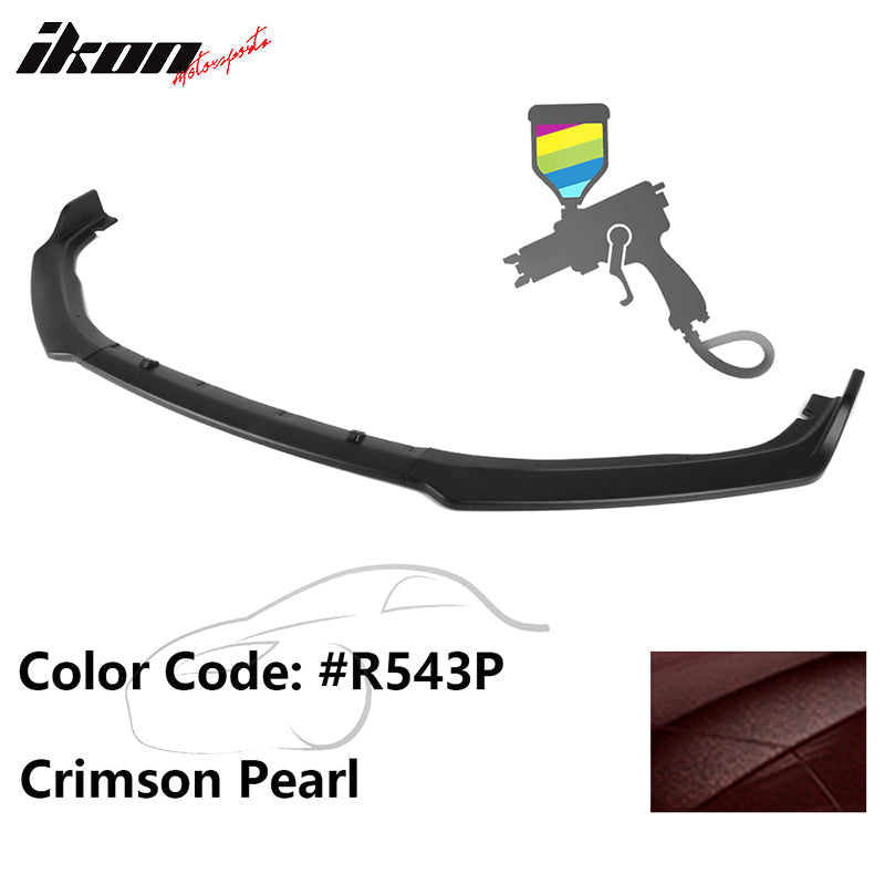 2018-2020 Honda Accord OE Style Front Bumper Lip 3PC PP