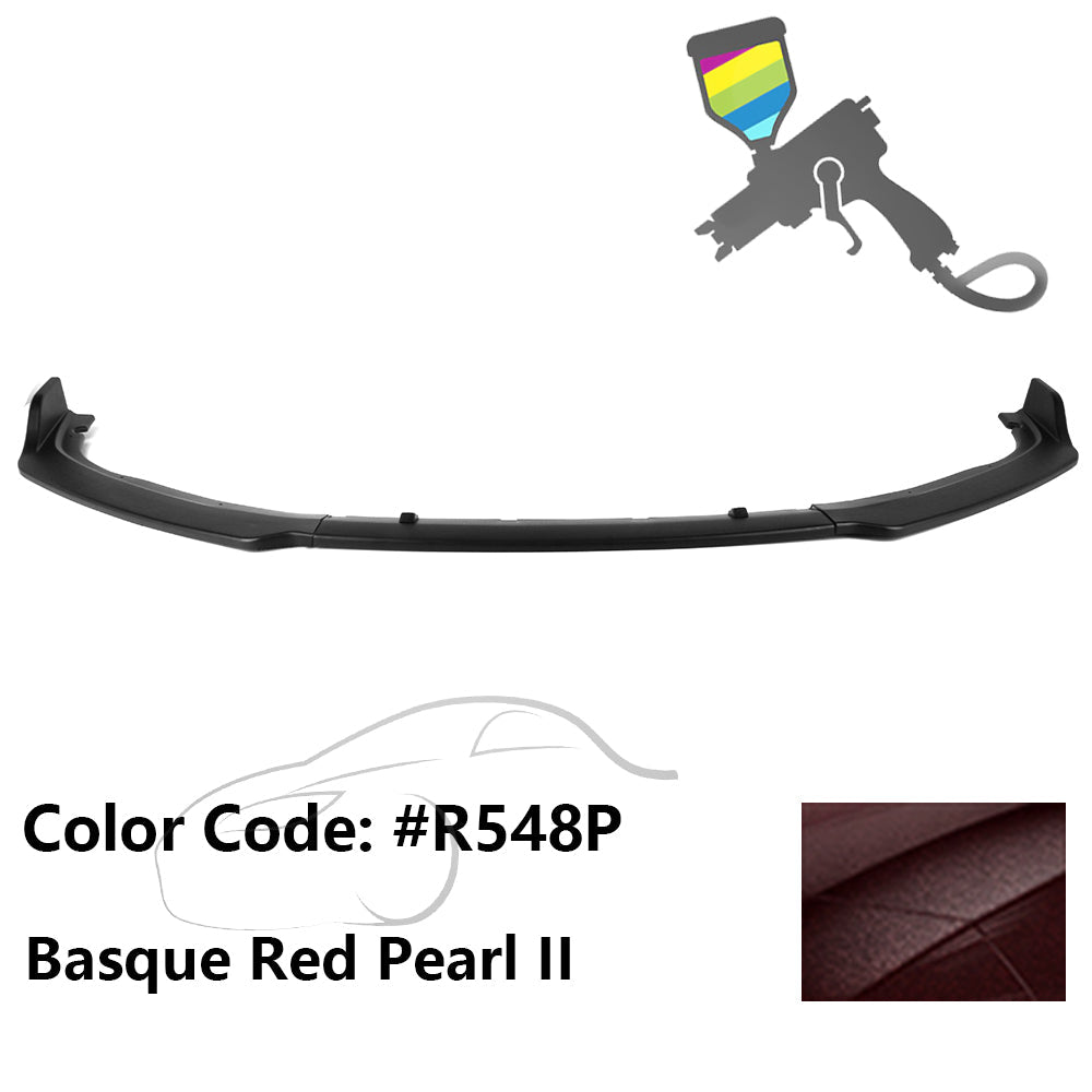 2018-2020 Honda Accord OE Style Front Bumper Lip 3PC PP