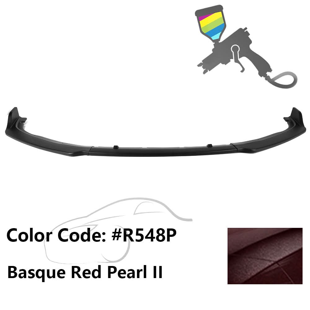 2018-2020 Honda Accord OE Style Front Bumper Lip 3PC PP