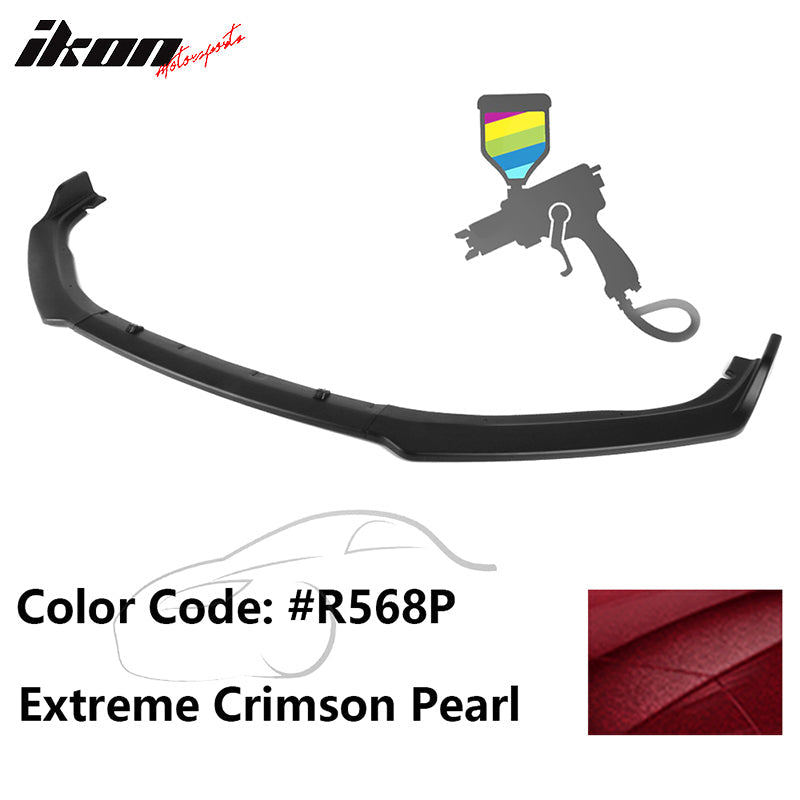 2018-2020 Honda Accord OE Style Front Bumper Lip 3PC PP