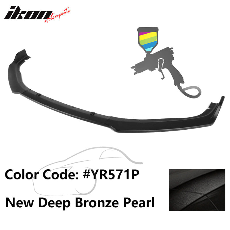 2018-2020 Honda Accord OE Style Front Bumper Lip 3PC PP