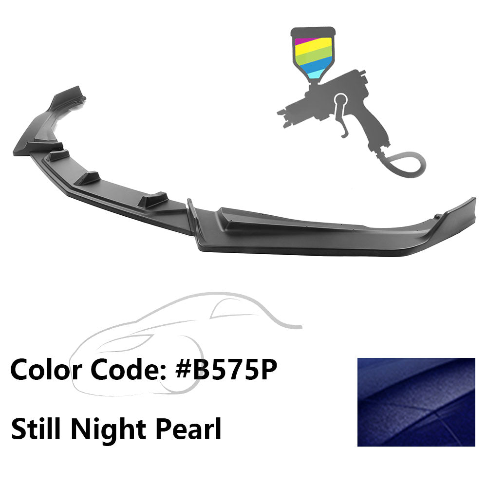 2018-2021 Honda Accord IKON V2 Style Front Bumper Lip PP