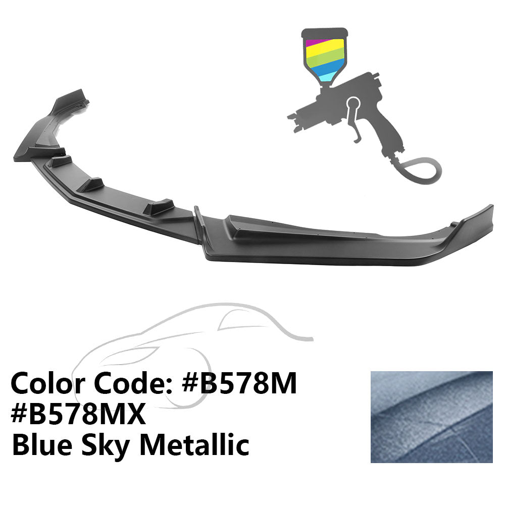 2018-2021 Honda Accord IKON V2 Style Front Bumper Lip PP