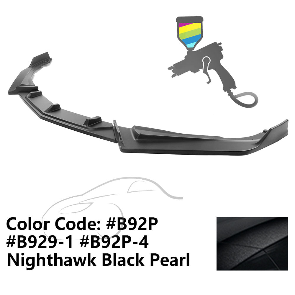 2018-2021 Honda Accord IKON V2 Style Front Bumper Lip PP