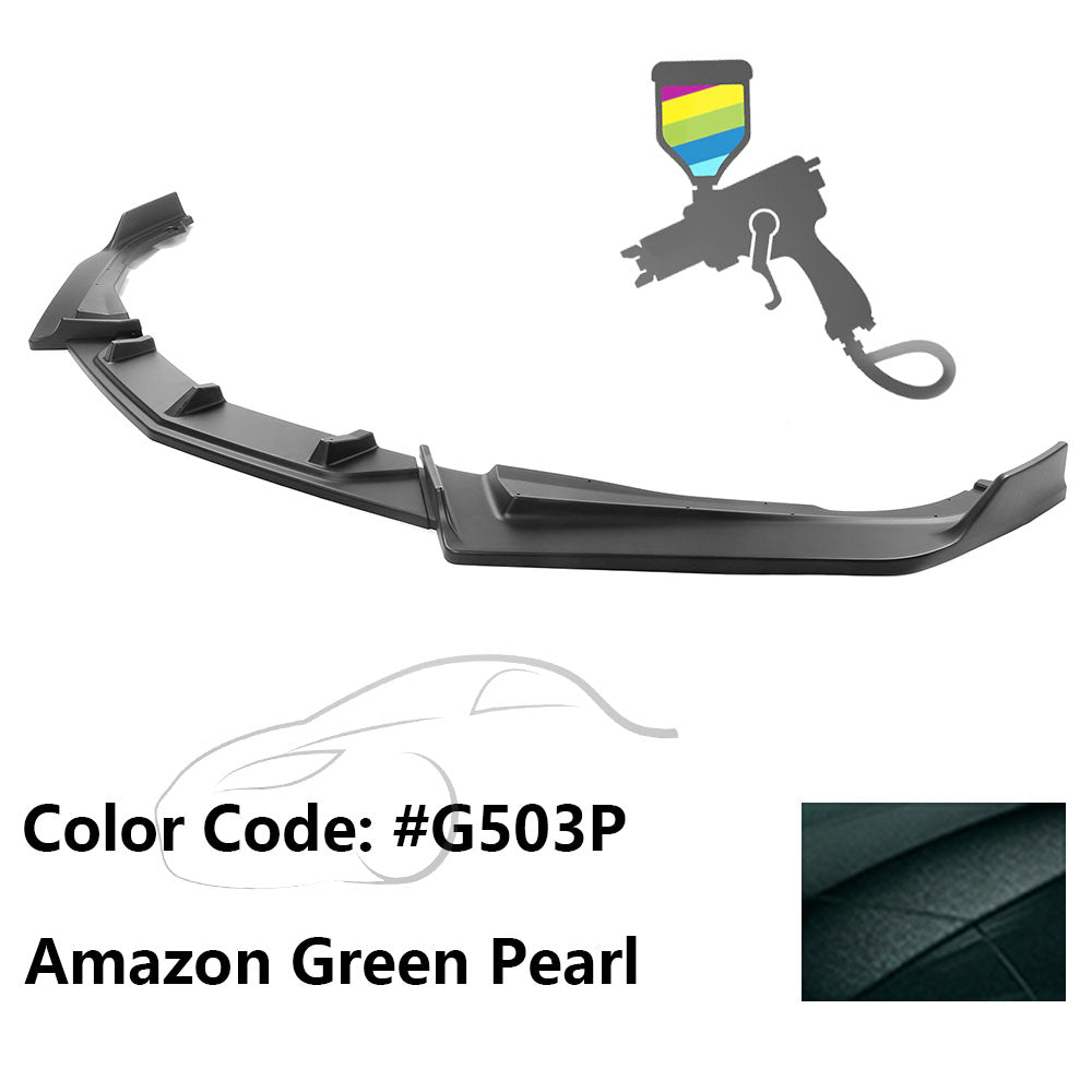 2018-2021 Honda Accord IKON V2 Style Front Bumper Lip PP