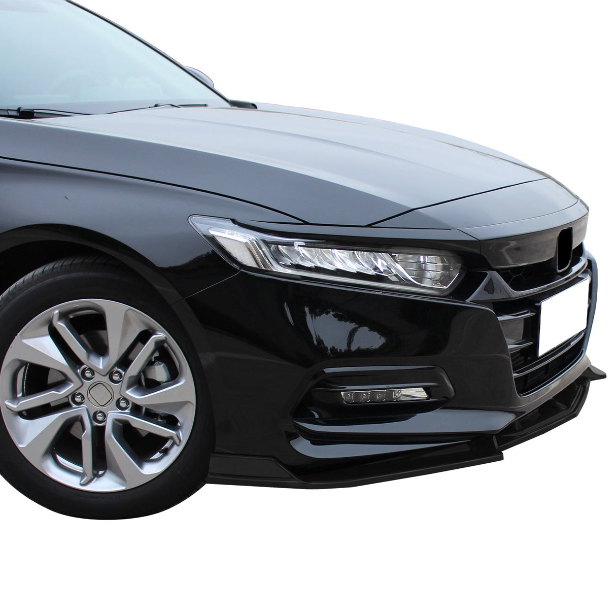 2018-2021 Honda Accord IKON V2 Style Front Bumper Lip PP