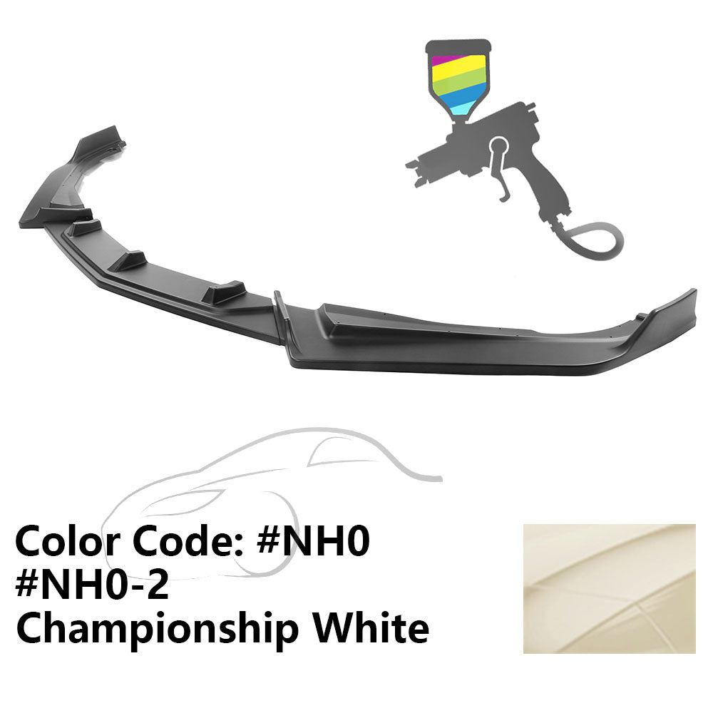 2018-2021 Honda Accord IKON V2 Style Front Bumper Lip PP