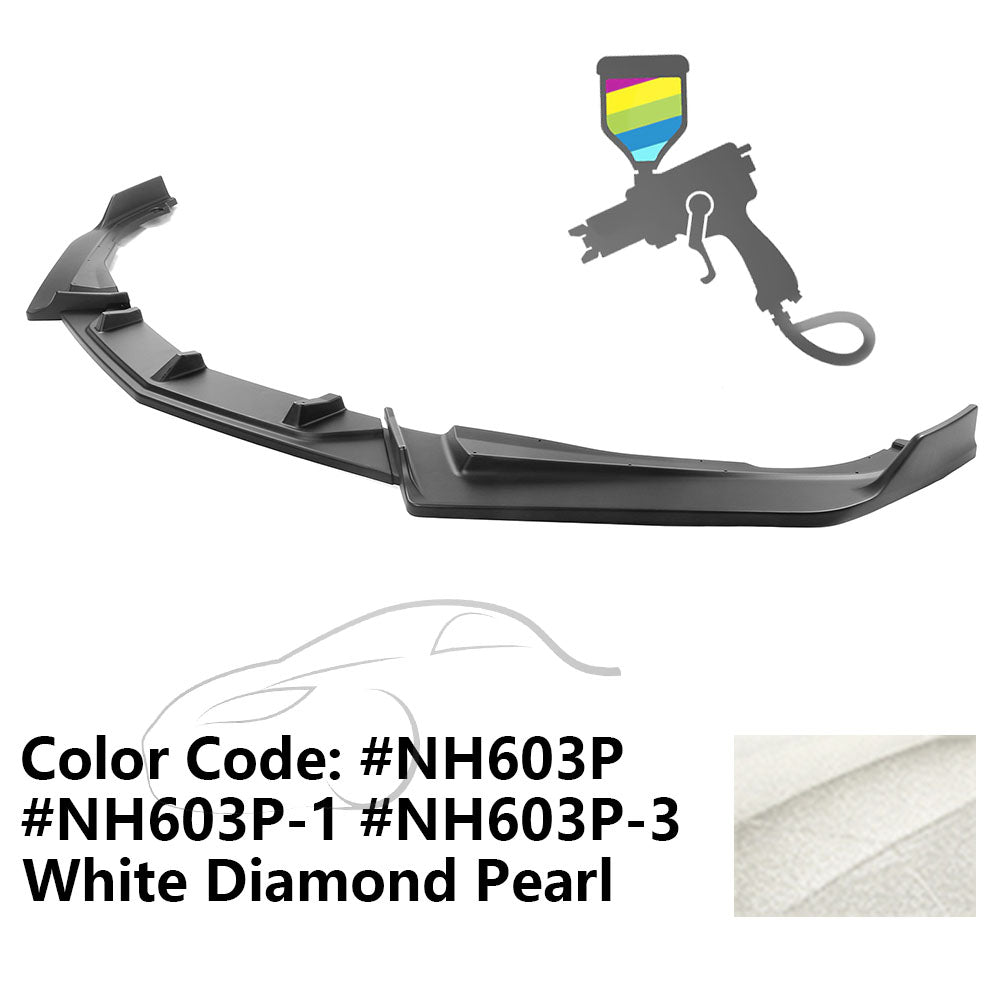 2018-2021 Honda Accord IKON V2 Style Front Bumper Lip PP