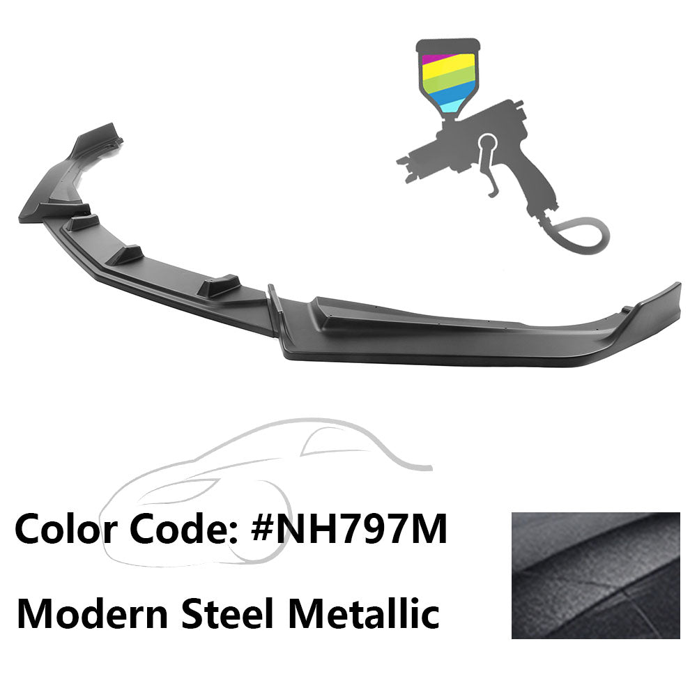 2018-2021 Honda Accord IKON V2 Style Front Bumper Lip PP