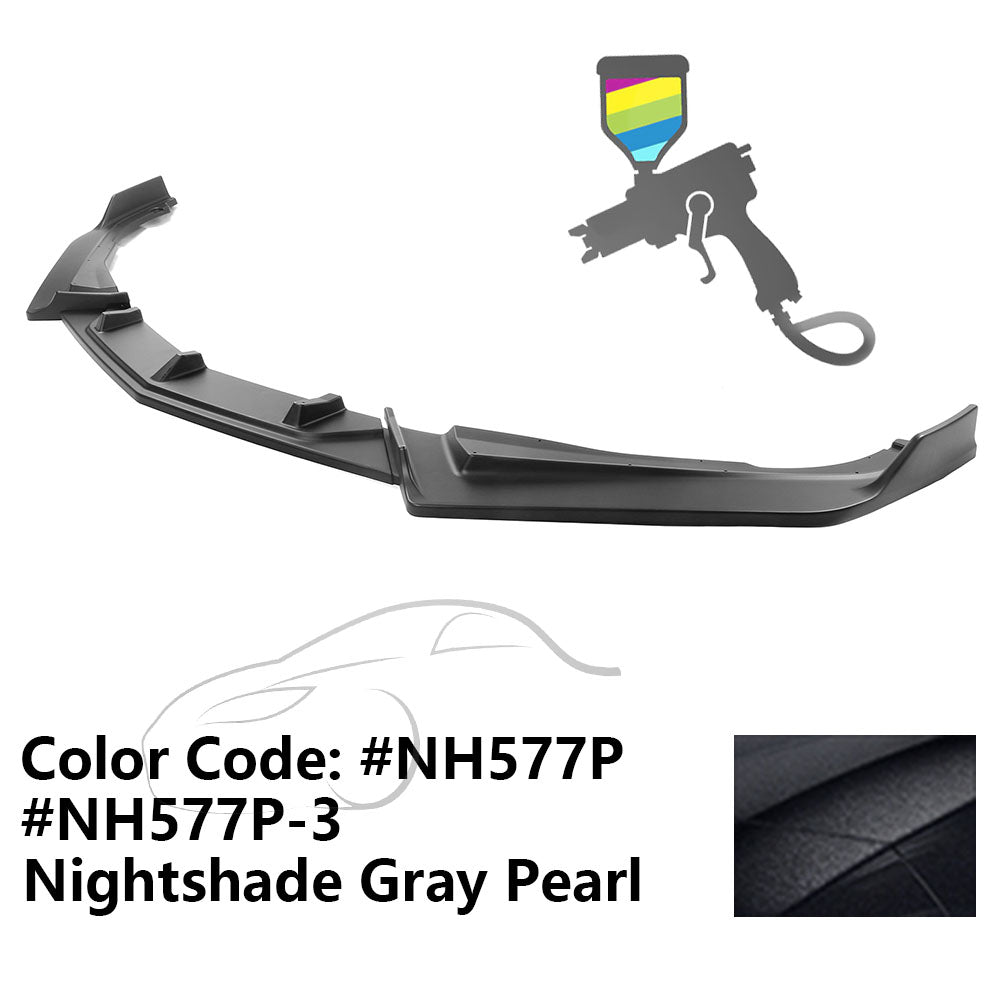 2018-2021 Honda Accord IKON V2 Style Front Bumper Lip PP