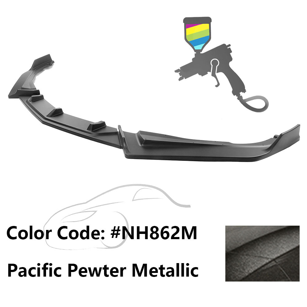 2018-2021 Honda Accord IKON V2 Style Front Bumper Lip PP