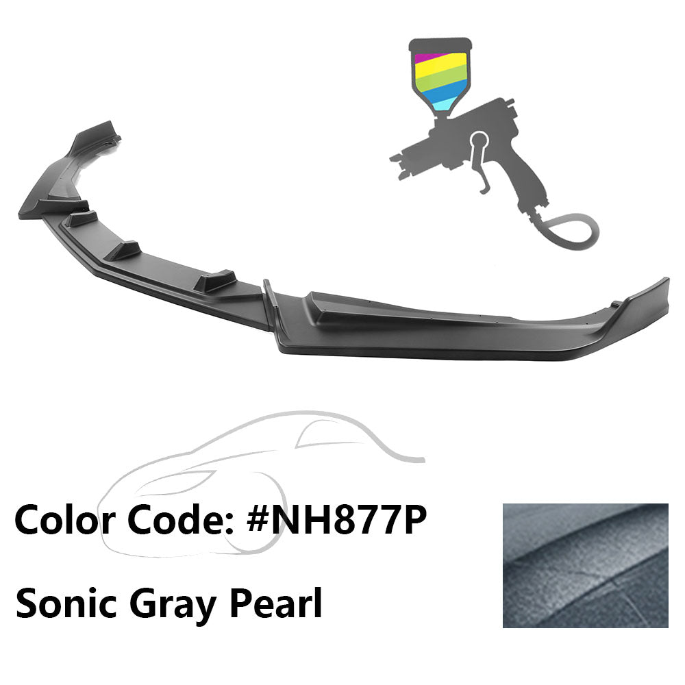 2018-2021 Honda Accord IKON V2 Style Front Bumper Lip PP