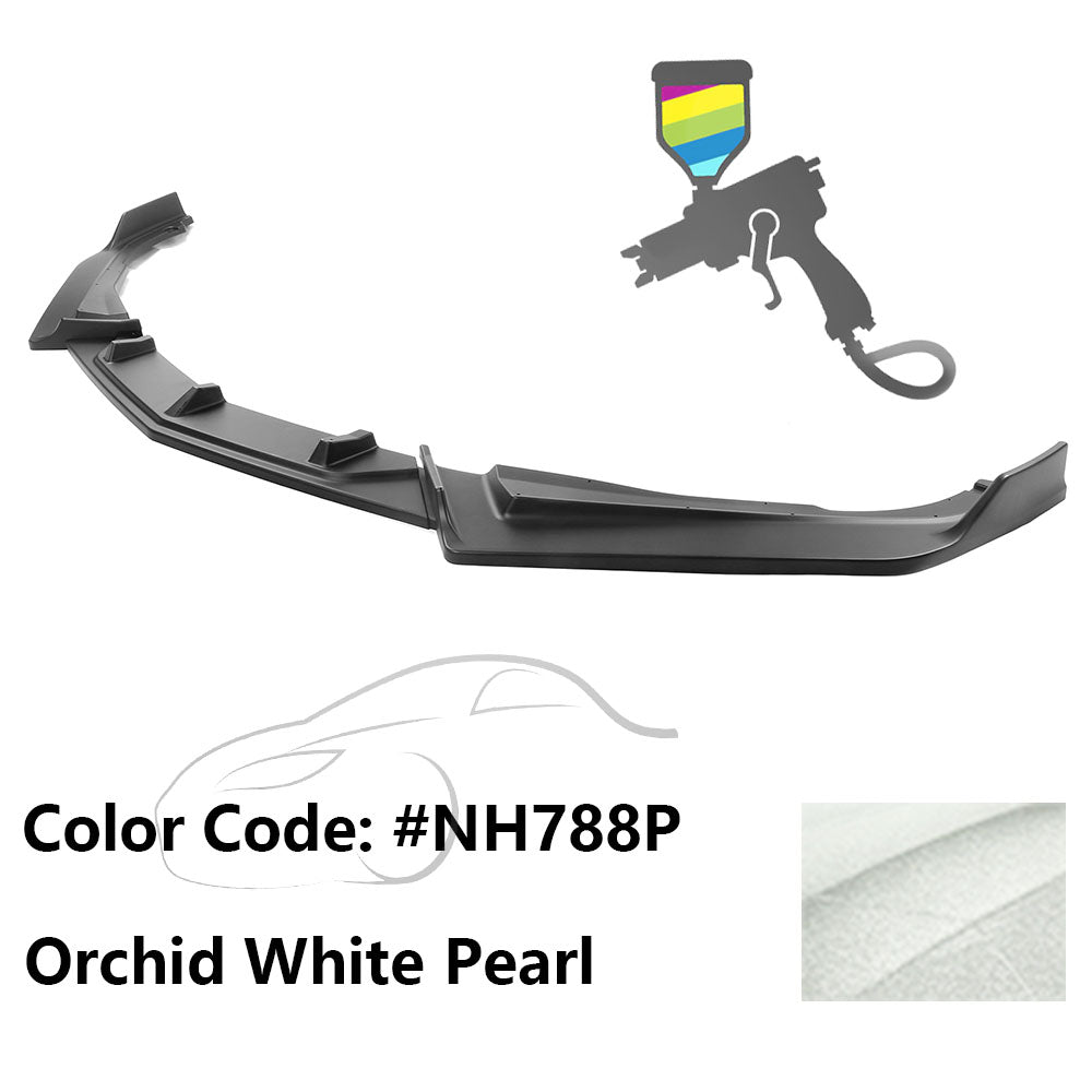 2018-2021 Honda Accord IKON V2 Style Front Bumper Lip PP