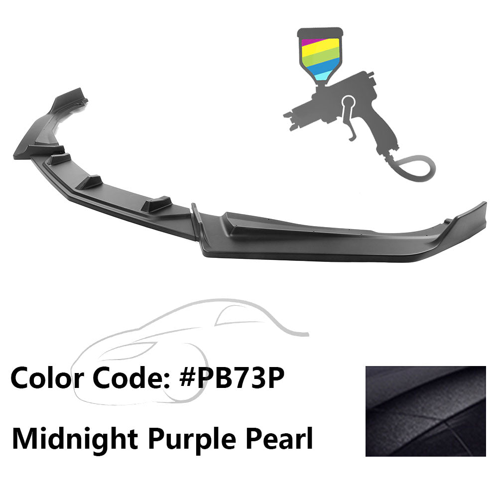 2018-2021 Honda Accord IKON V2 Style Front Bumper Lip PP