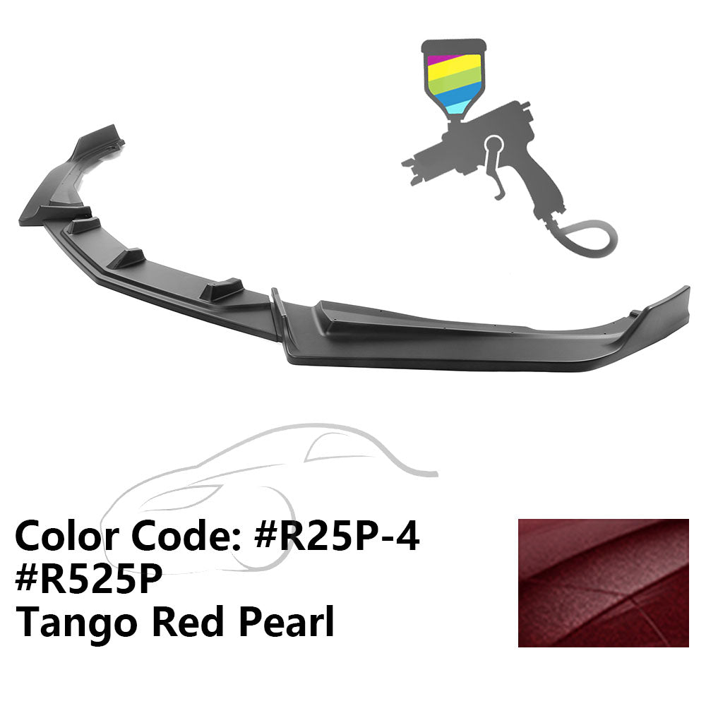 2018-2021 Honda Accord IKON V2 Style Front Bumper Lip PP