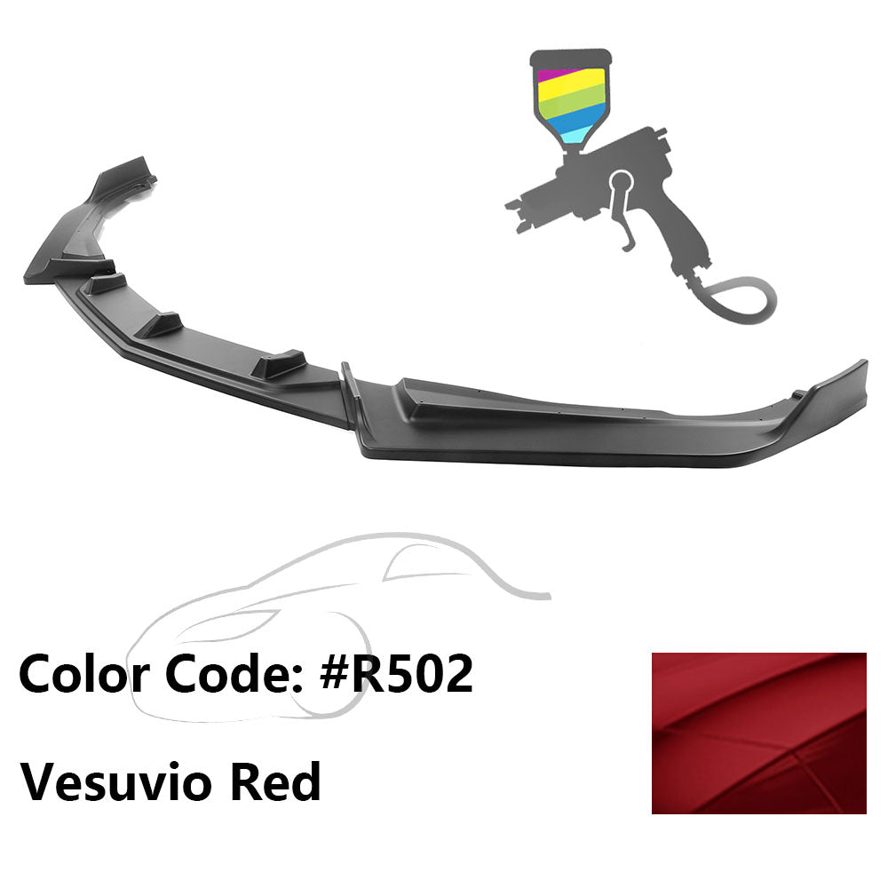 2018-2021 Honda Accord IKON V2 Style Front Bumper Lip PP