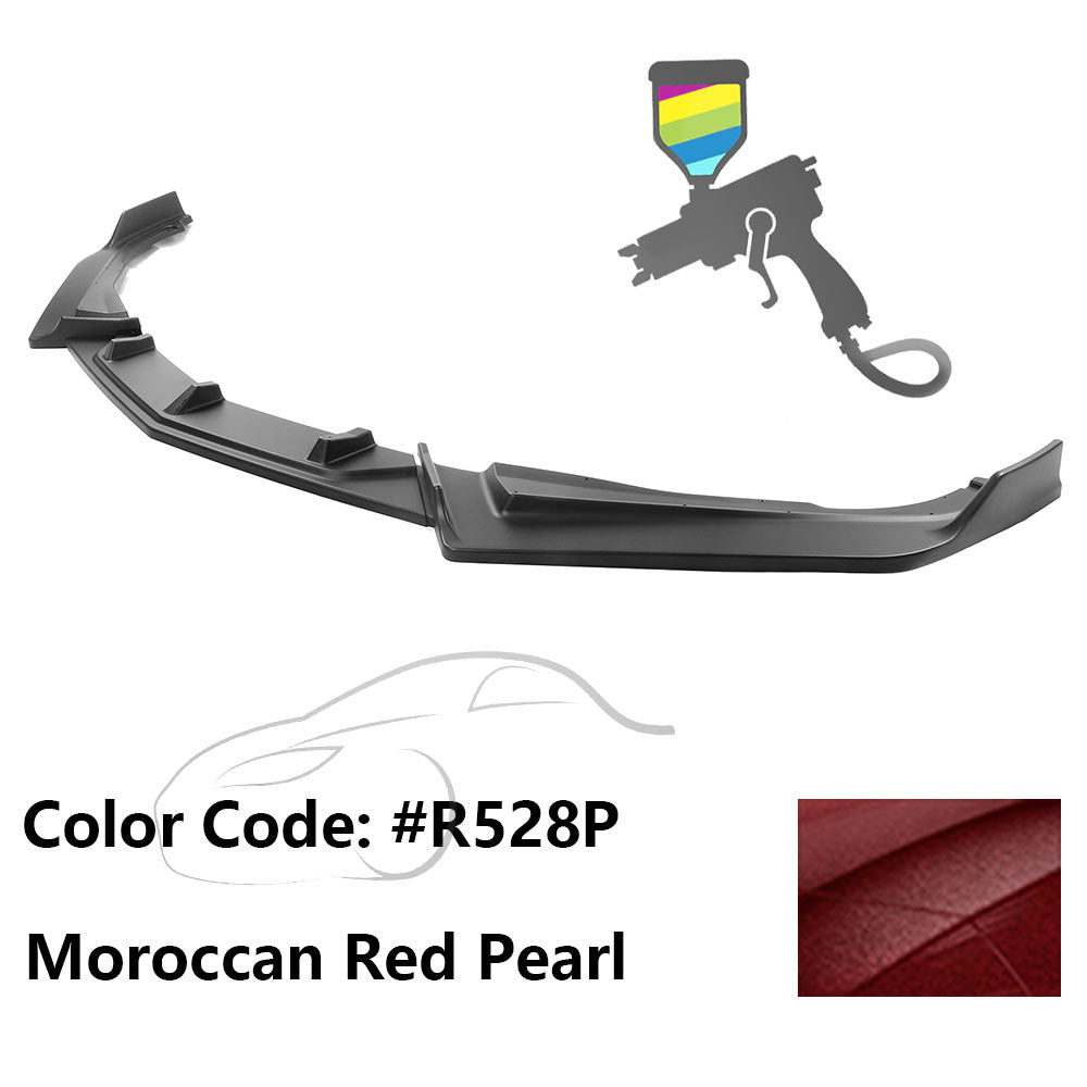 2018-2021 Honda Accord IKON V2 Style Front Bumper Lip PP