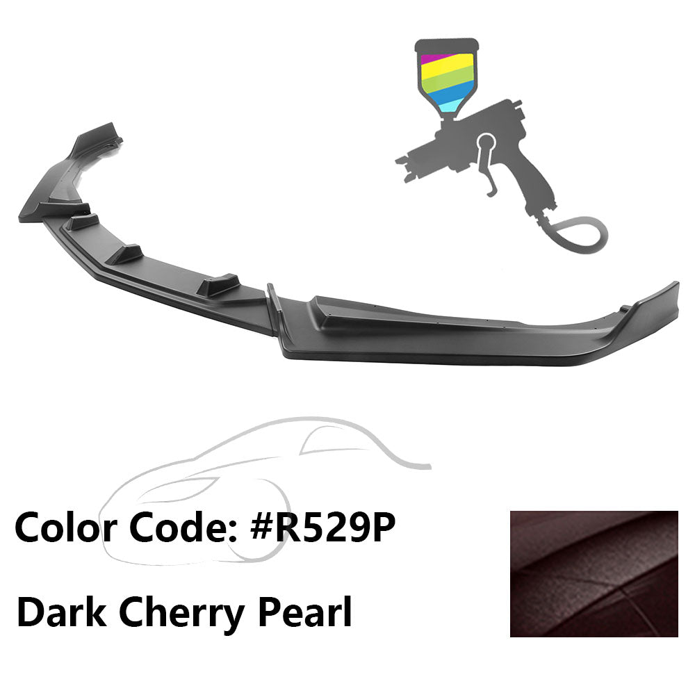 2018-2021 Honda Accord IKON V2 Style Front Bumper Lip PP