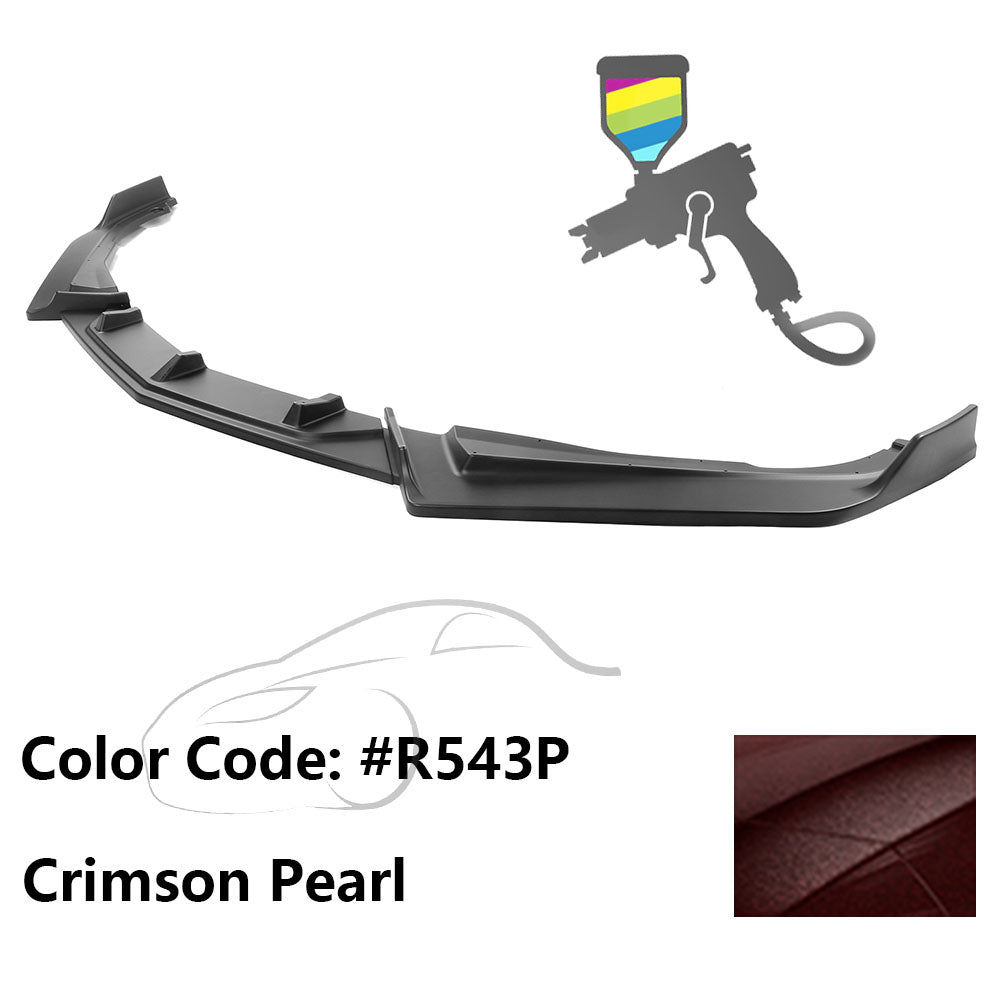 2018-2021 Honda Accord IKON V2 Style Front Bumper Lip PP