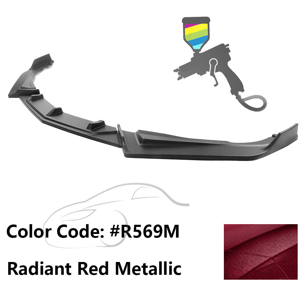 2018-2021 Honda Accord IKON V2 Style Front Bumper Lip PP